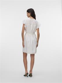 VMTRINE SL SHORT LACE DRESS WVN NOOS snow white