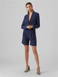 VMTROIAN LS CROPPED BLAZER navy blazer