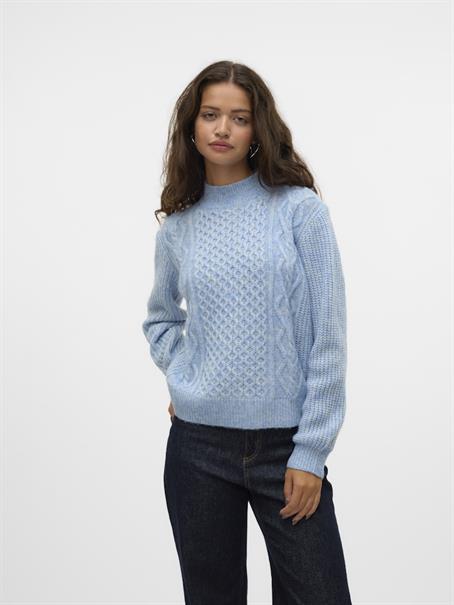 VMUNIVERSE LS HIGHNECK PULLOVER GA BF allure