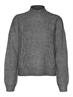 VMUNIVERSE LS HIGHNECK PULLOVER GA BF medium grey melange