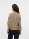 VMUNIVERSE LS HIGHNECK PULLOVER GA BF silver mink
