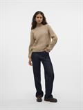 VMUNIVERSE LS HIGHNECK PULLOVER GA BF silver mink