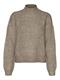 VMUNIVERSE LS HIGHNECK PULLOVER GA BF silver mink
