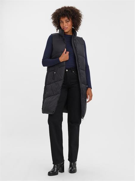 %VMUPPSALA 3-4 WAISTCOAT black