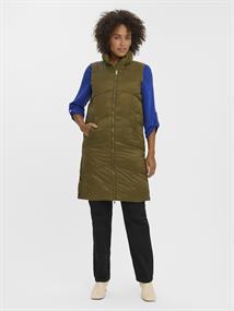 %VMUPPSALA 3-4 WAISTCOAT dark olive