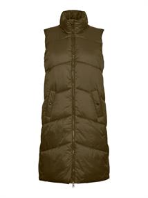 %VMUPPSALA 3-4 WAISTCOAT dark olive
