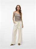 VMVALERIA MR STRING STRAIGHT ECRU JEANS ecru