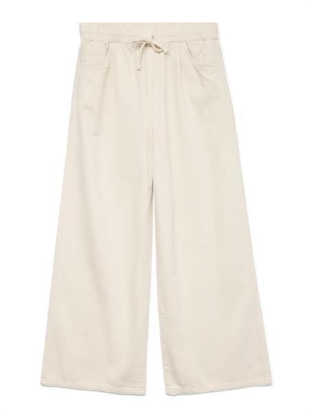 VMVALERIA MR STRING STRAIGHT ECRU JEANS ecru