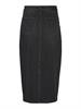 VMVERI HR CALF DENIM SKIRT GA MIX NOOS black