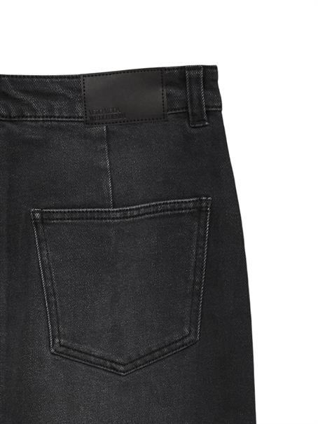 VMVERI HR CALF DENIM SKIRT GA MIX NOOS black