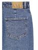 VMVERI HR CALF DENIM SKIRT GA MIX NOOS medium blue denim