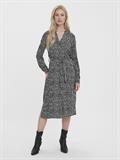 VMVICA LS SHIRT CALF DRESS GA NOOS black 1