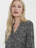 VMVICA LS SHIRT CALF DRESS GA NOOS black 1
