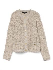 VMVIKA LS CARDIGAN LCS oatmeal