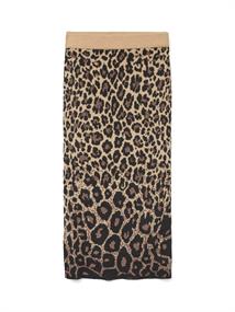 VMWHITNEY LONG KNIT SKIRT EXP oatmeal