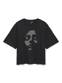 VMYIVE THILDE S/S T-SHIRT JRS FAW EXP black