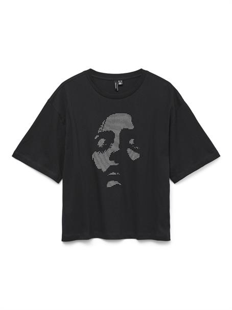 VMYIVE THILDE S/S T-SHIRT JRS FAW EXP black