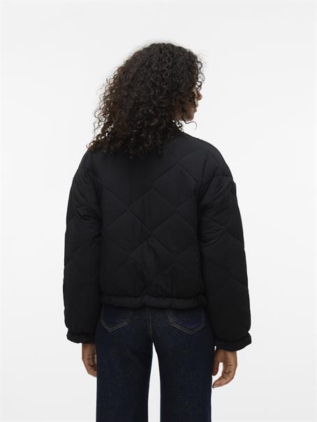 VMYRSA QUILTED BOMBER JACKET EXP black