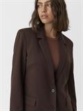 VMZAMIRA LS LOOSE BLAZER GA NOOS coffee bean