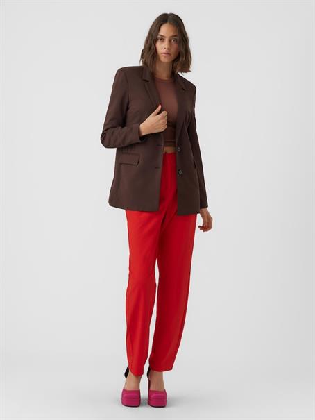 VMZAMIRA LS LOOSE BLAZER GA NOOS coffee bean