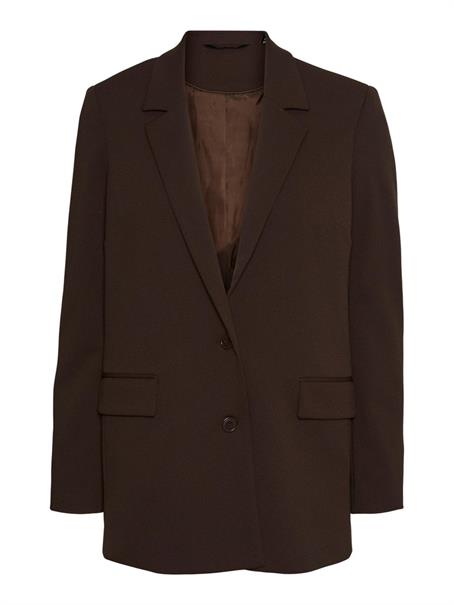 VMZAMIRA LS LOOSE BLAZER GA NOOS coffee bean