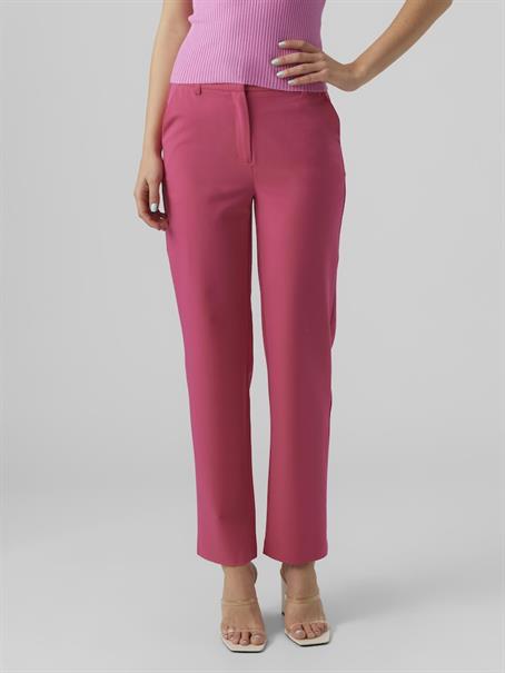 VMZELDA HW STRAIGHT PANT ENT pink yarrow