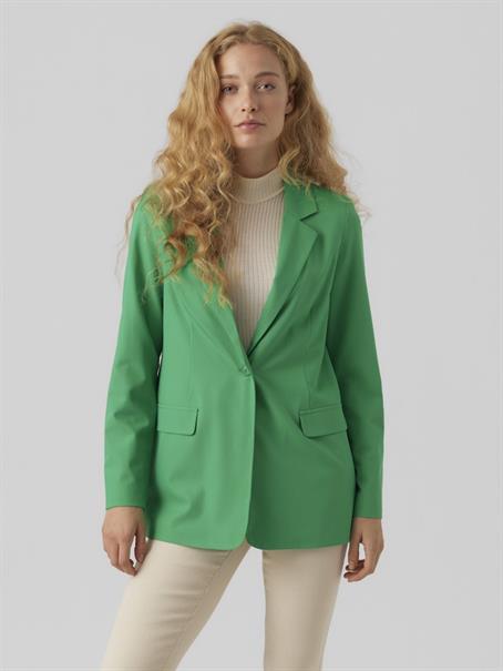 VMZELDA LS LOOSE BLAZER BOO bright green