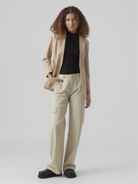 VMZELDA LS LOOSE BLAZER BOO humus