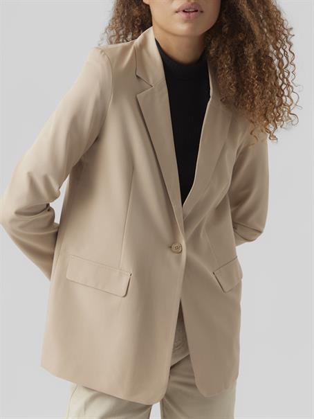 VMZELDA LS LOOSE BLAZER BOO humus