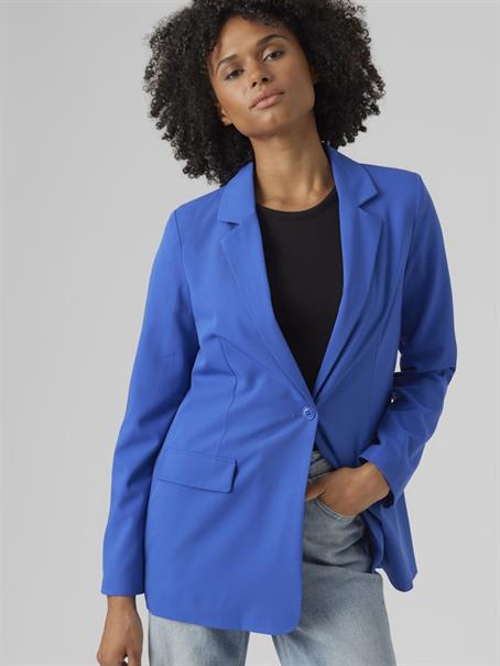 VMZELDA LS LOOSE BLAZER ENT beaucoup blue