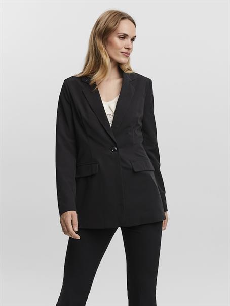 VMZELDA LS LOOSE BLAZER ENT black