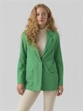 VMZELDA LS LOOSE BLAZER ENT bright green