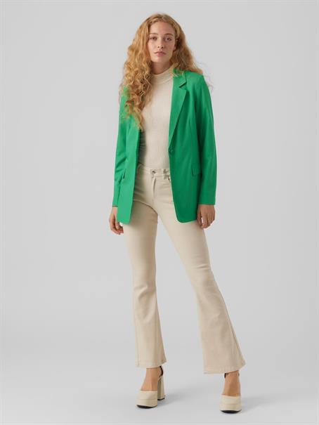 VMZELDA LS LOOSE BLAZER ENT bright green