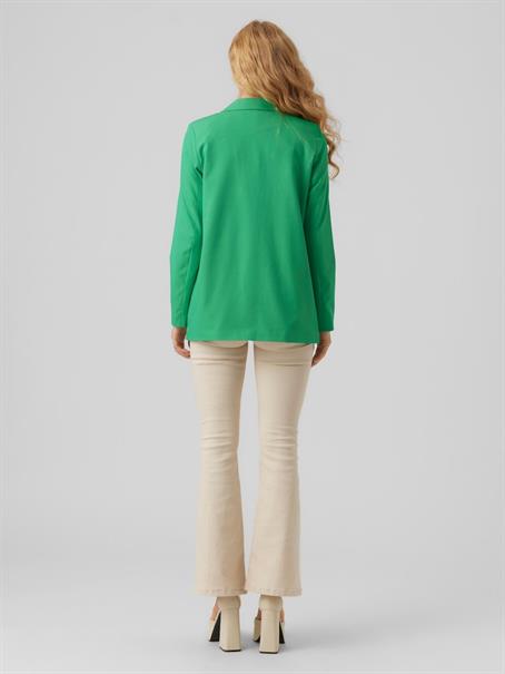 VMZELDA LS LOOSE BLAZER ENT bright green