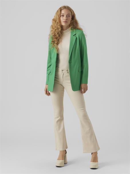 VMZELDA LS LOOSE BLAZER ENT bright green