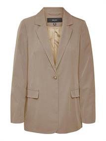 VMZELDA LS LOOSE BLAZER ENT brown lentil