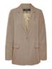 VMZELDA LS LOOSE BLAZER ENT brown lentil