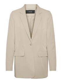 VMZELDA LS LOOSE BLAZER ENT humus