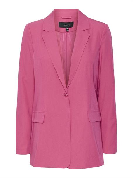 VMZELDA LS LOOSE BLAZER ENT pink yarrow