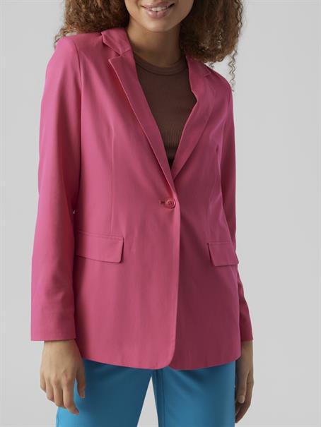 VMZELDA LS LOOSE BLAZER ENT pink yarrow