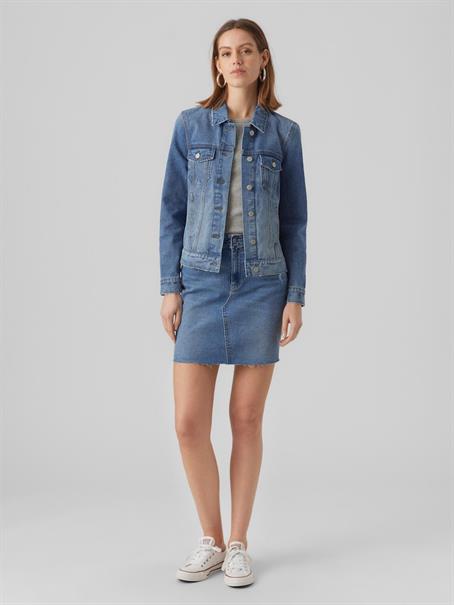 VMZORICA LS DENIM JACKET MIX GA NOOS medium blue denim