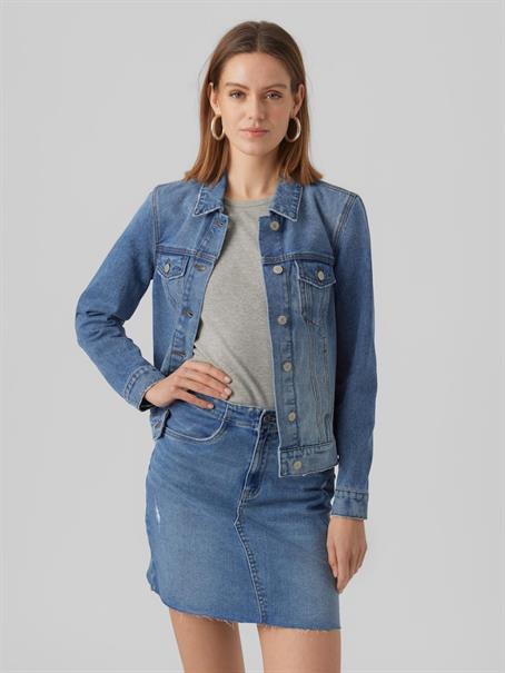 VMZORICA LS DENIM JACKET MIX GA NOOS medium blue denim