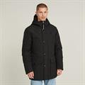Vodan padded hdd parka dk black