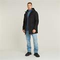 Vodan padded hdd parka dk black