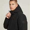 Vodan padded hdd parka dk black