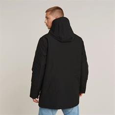 Vodan padded hdd parka dk black