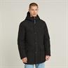 Vodan padded hdd parka dk black
