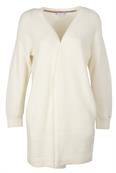 VORNE OFFENER RELAXED FIT ALPAKAMIX-CARDIGAN ecru