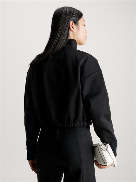 WAIST DRAWCORD ROLLNECK black