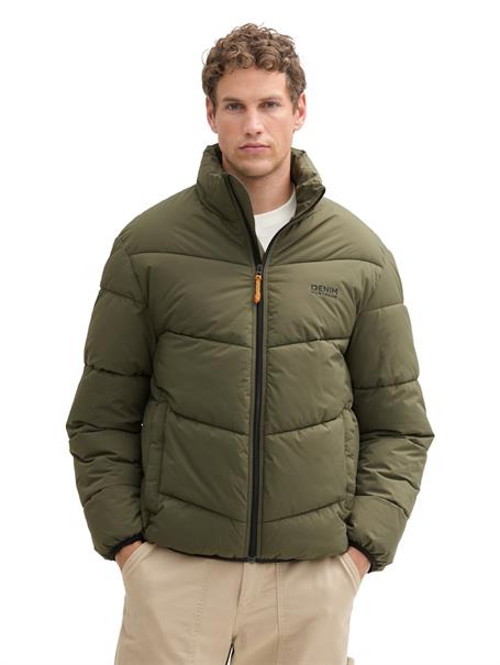 Wasserabweisende Pufferjacke urban olive green